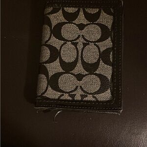 Coach Passport holder
